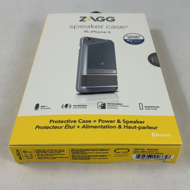 ZAGG Speaker Case For iPhone 6 - Blue (Lot of 4)