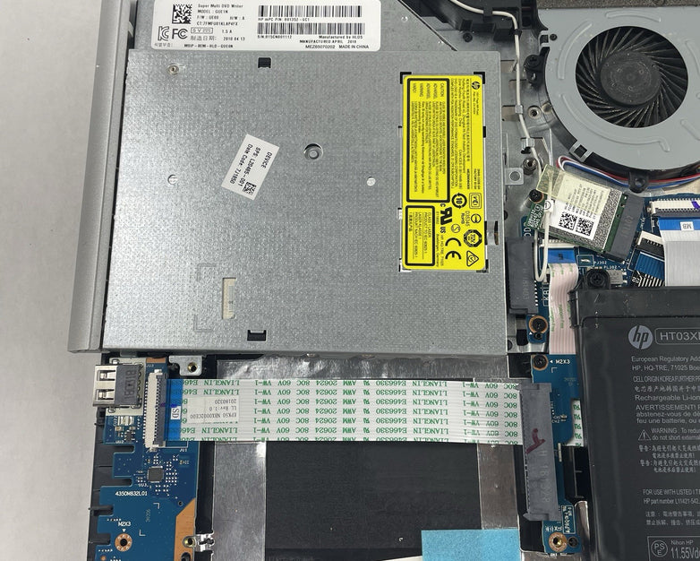 HP 15 da0032wm 15.6" i3-8130U 2.20 GHz 8 GB RAM No SSD/OS/AC