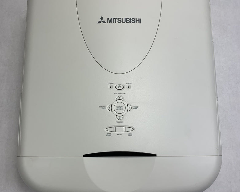 Mitsubishi WD3300U LCD Lamp Projector - Parts or Repair No Remote