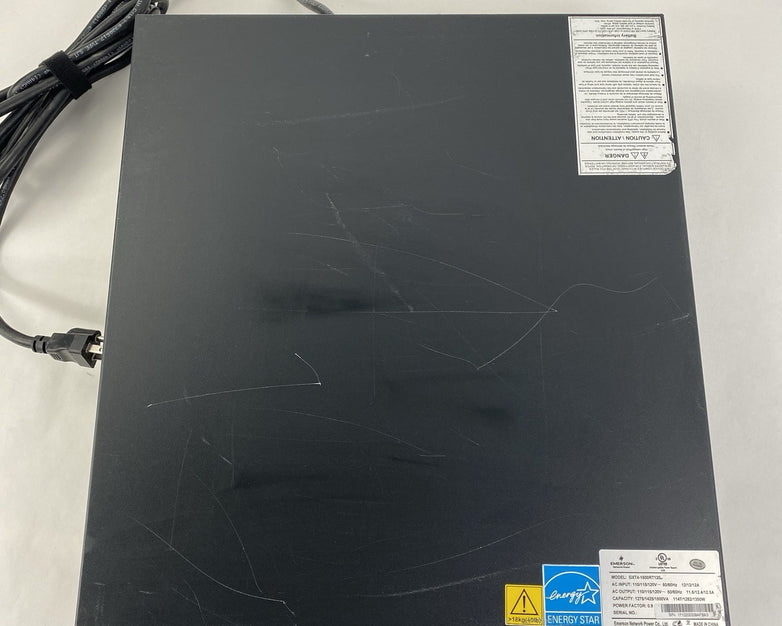 Vertiv Liebert GXT4-1500RT120 Battery Backups Tested - No Batteries Network Card