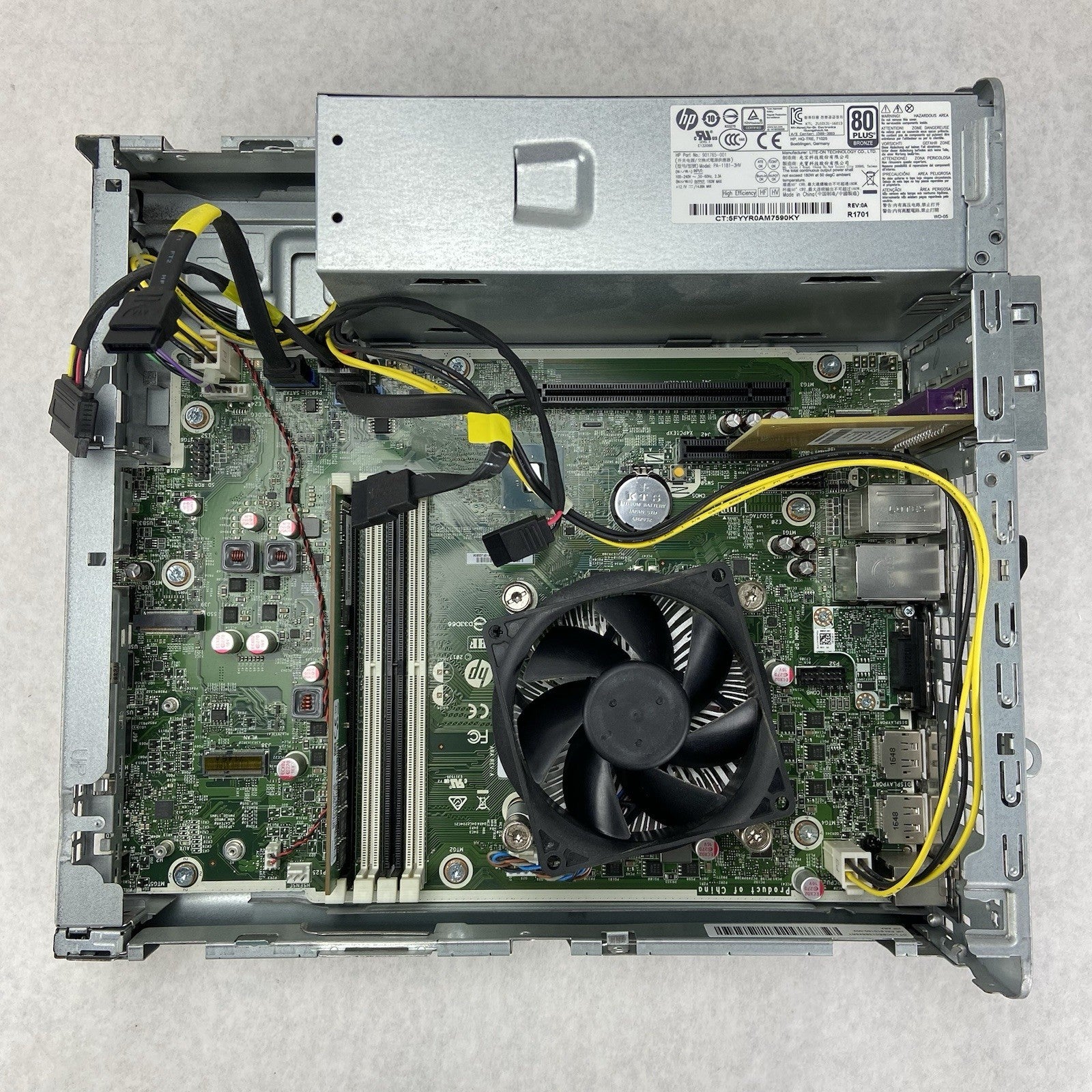 HP ProDesk 600 G3 SFF Intel Core i5-6500 3.2GHz 8GB RAM No HDD/OS Bad Front USB10