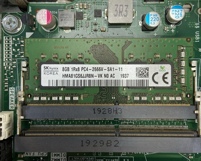 Dell Optiplex 3070 Micro Intel Core i5-9500T 2.2GHz 8GB RAM No HDD No OS
