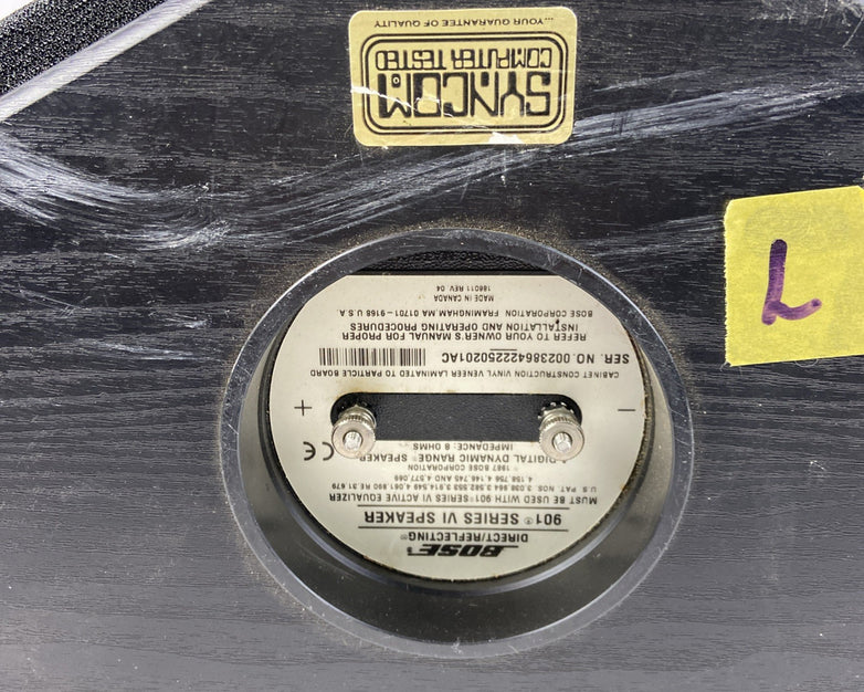 Bose 901 Series VI Speakers Pair - Tested and Working