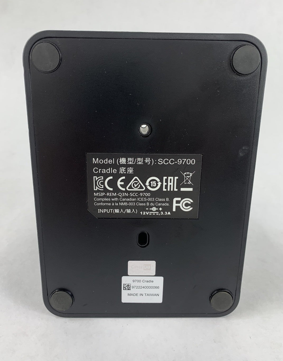 CipherLab SCC-9700 Single Cradle Charging Dock - No AC Adapter7