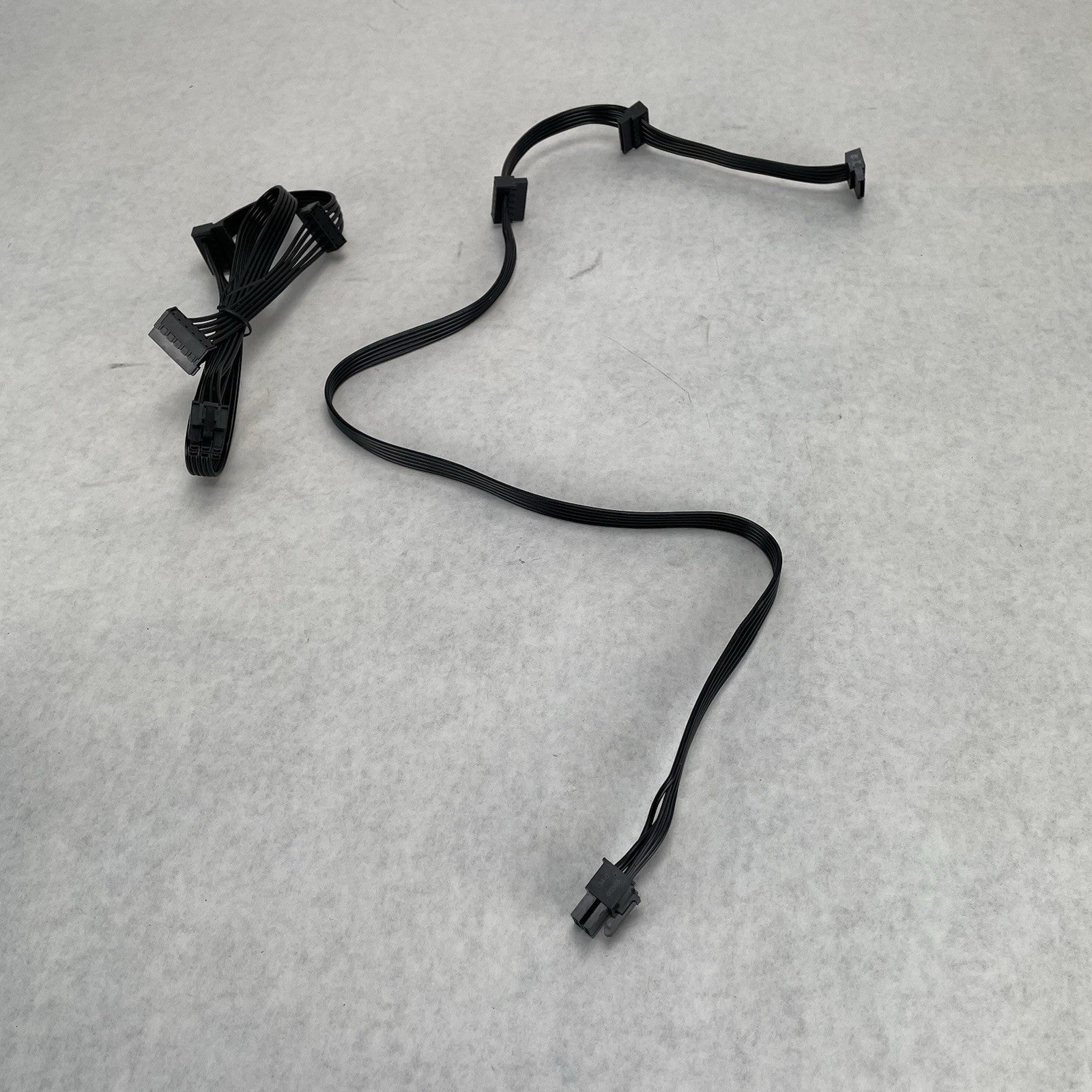 Unbranded 6 Pin to 3 x SATA Driver Power Supply Modular Cable Lot of 2