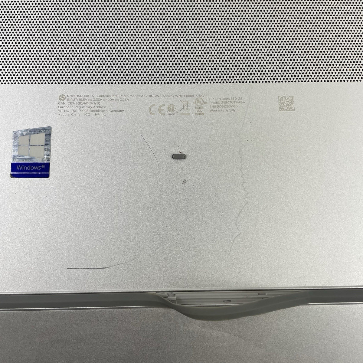 HP EliteBook 850 G8 15.6" i5-1145G7 2.60 GHz 8 GB RAM No SSD/OS/AC - READ15