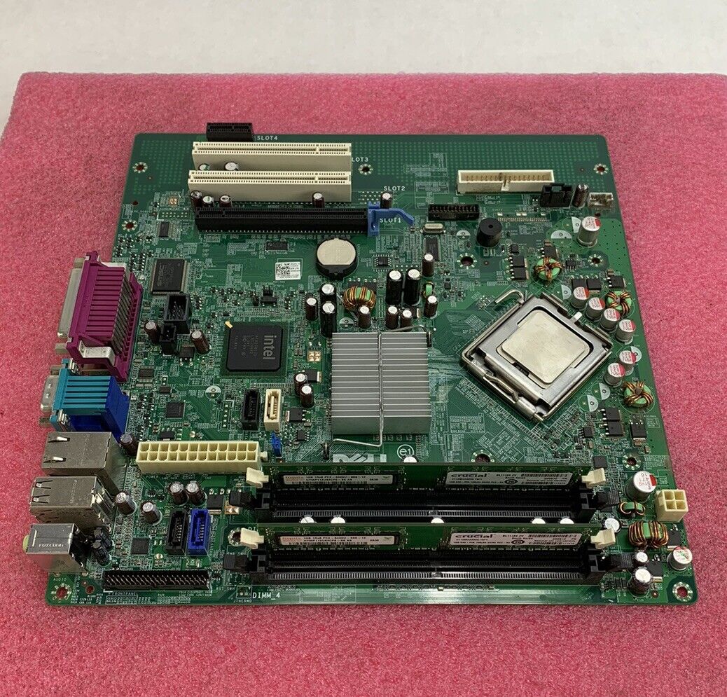 Dell OM858N Motherboard Intel Core 2 Duo E8400 3.00GHz 2GB RAM