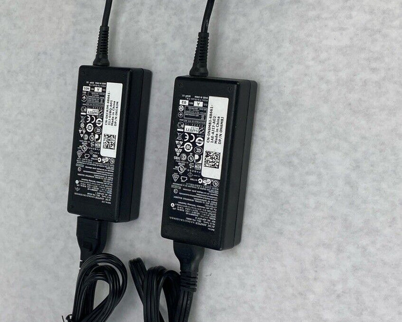 Lot( 2 ) Dell 0KC6JM DA65NM111-00 19.5V 3.34A AC Adapter Power Supply 65W