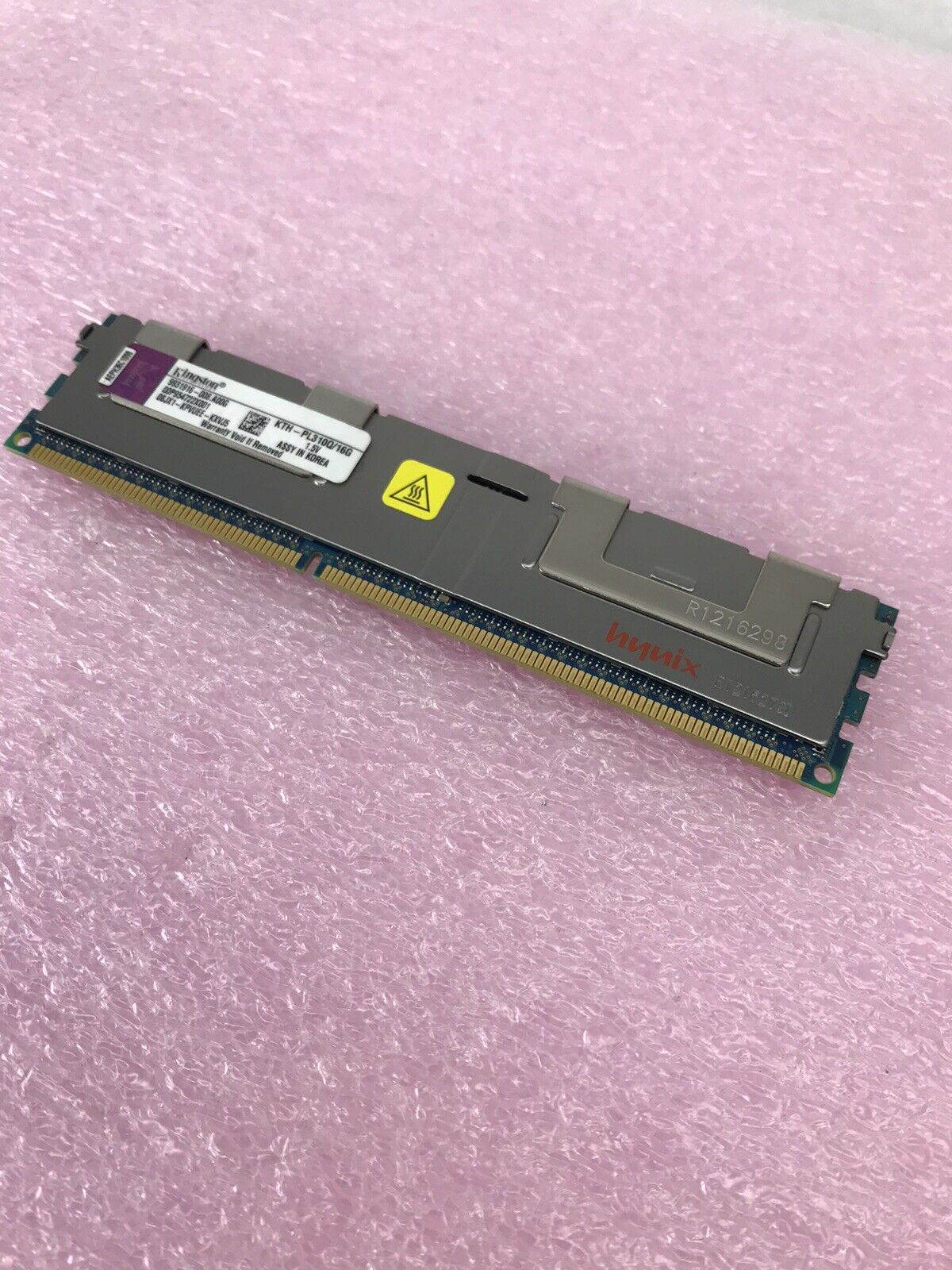 Kingston PC3-8500R 16GB DIMM 1066MHz DDR3 RAM Memory with Heat Spreader