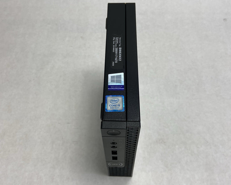 Dell Optiplex 3060 Micro Intel Core i5-8500T 2.1GHz 8GB RAM No HDDOSAC
