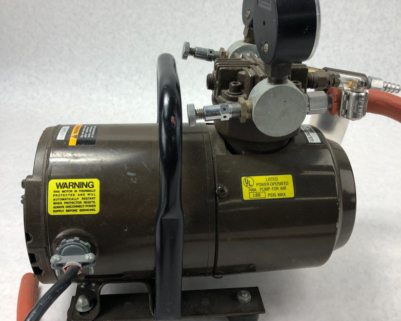 Gelman Instrument Co. Little Giant 13154 Pressure Vacuum Pump Emerson SA55NX