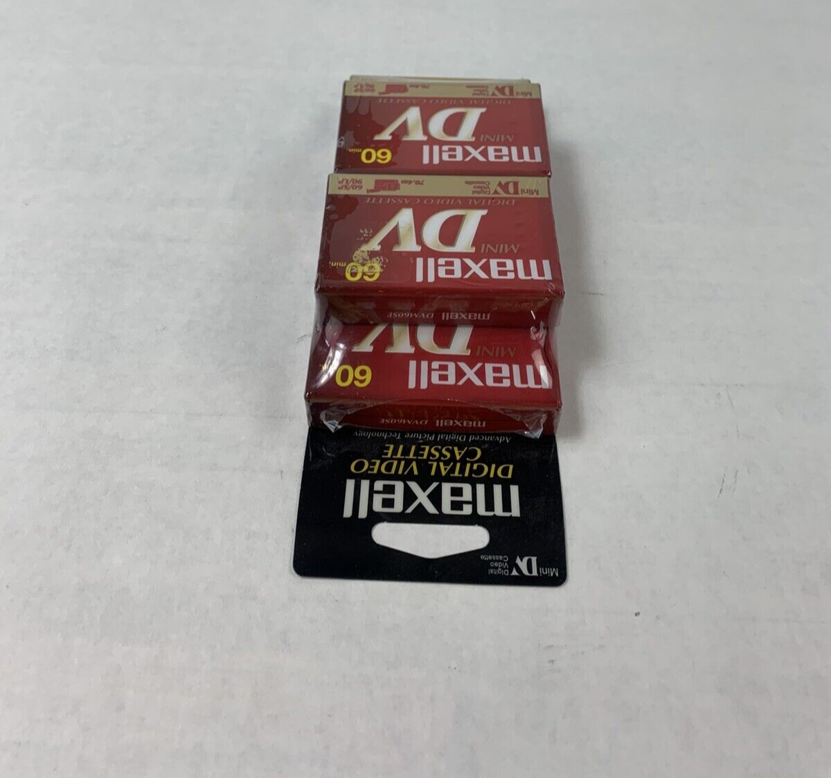 5-Pack Maxwell DVM60SE Digital Video Cassette