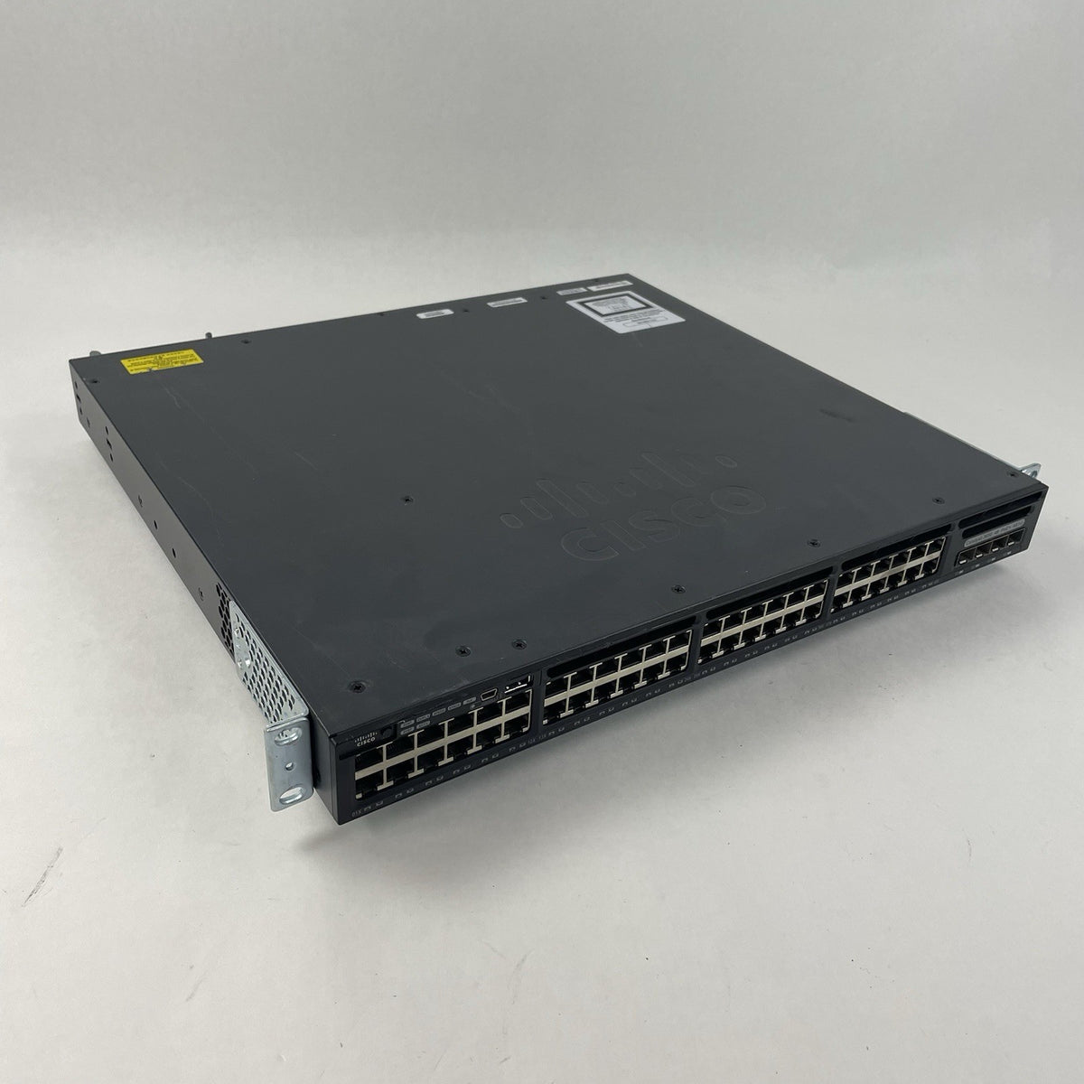 Cisco WS-C3650-48PS-S  V03 48 Port Tested Reset 1X PSU0