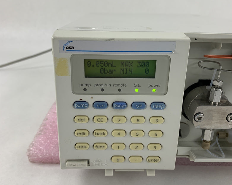ESA Liquid Chromatography Pump Power Tested