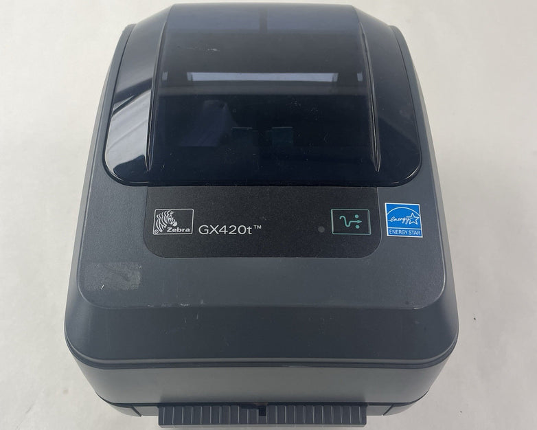 Zebra GX420T Thermal Label Printer 25,400,089pgc Parts or Repair