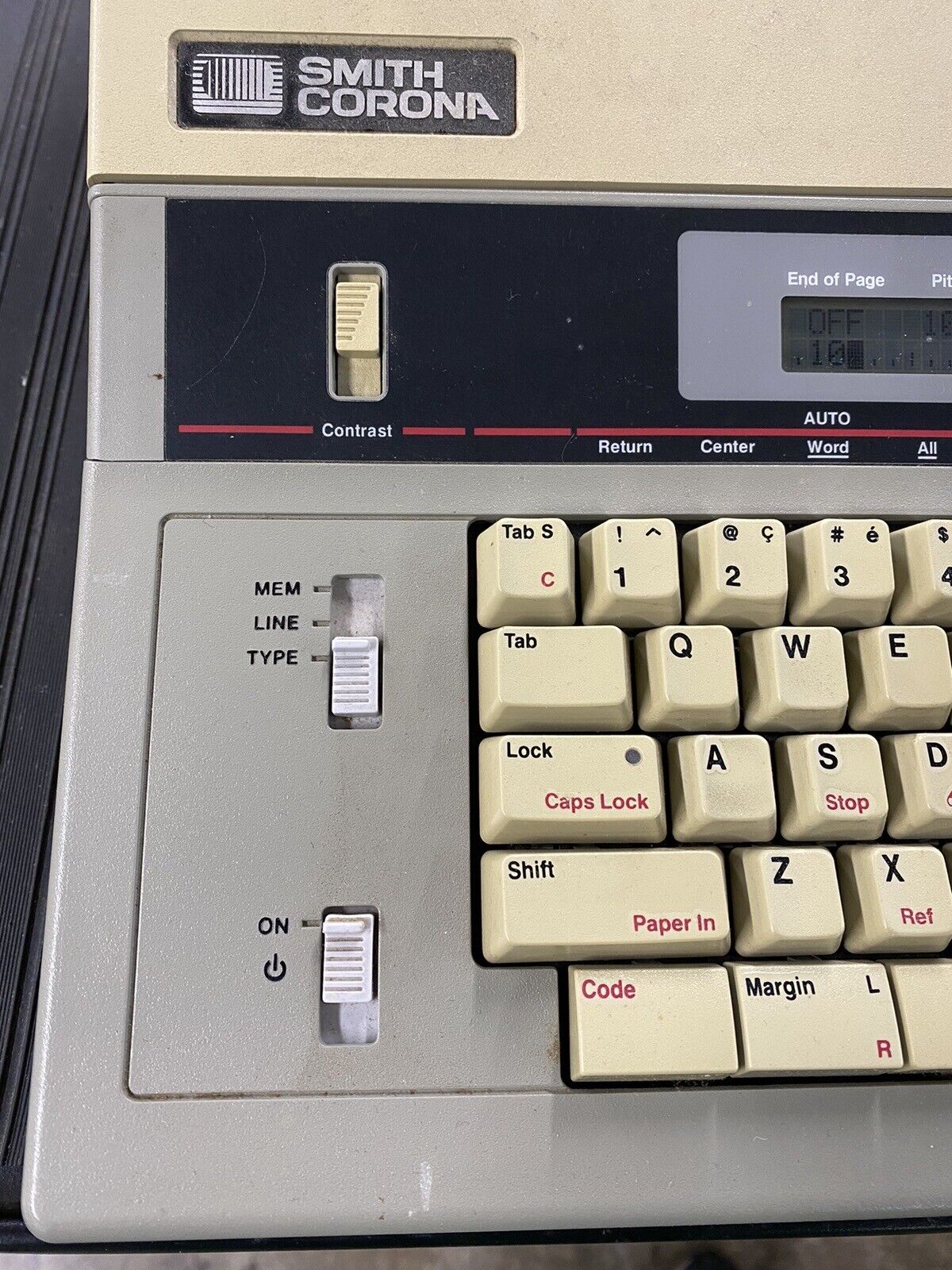 Smith Corona Electric Typewriter XD 7700 Word Processor Dictionary