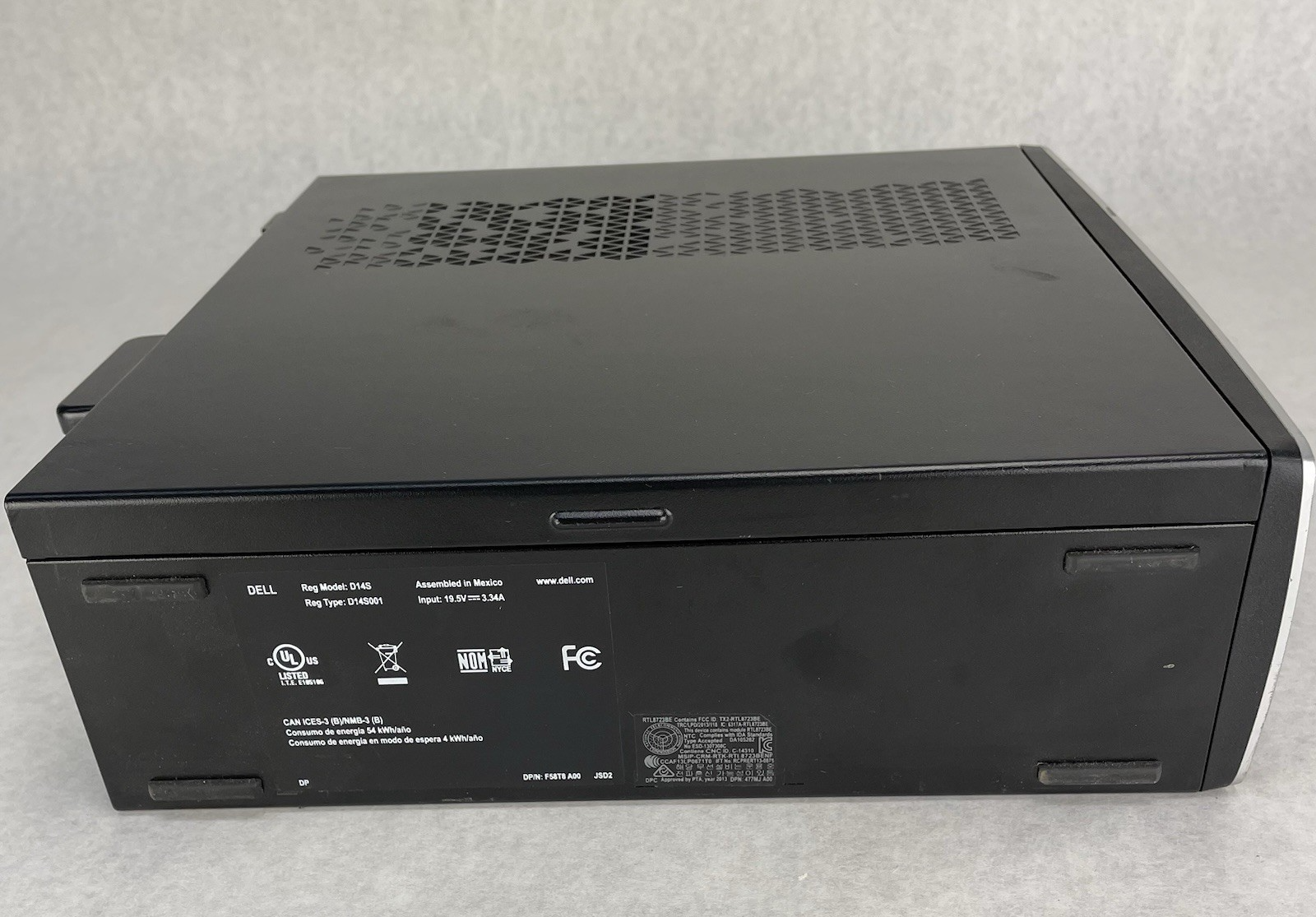 Dell Inspiron 3292 Intel Celeron N3050 1.60 GHz 4 GB RAM DVD-RW No HDD No OS