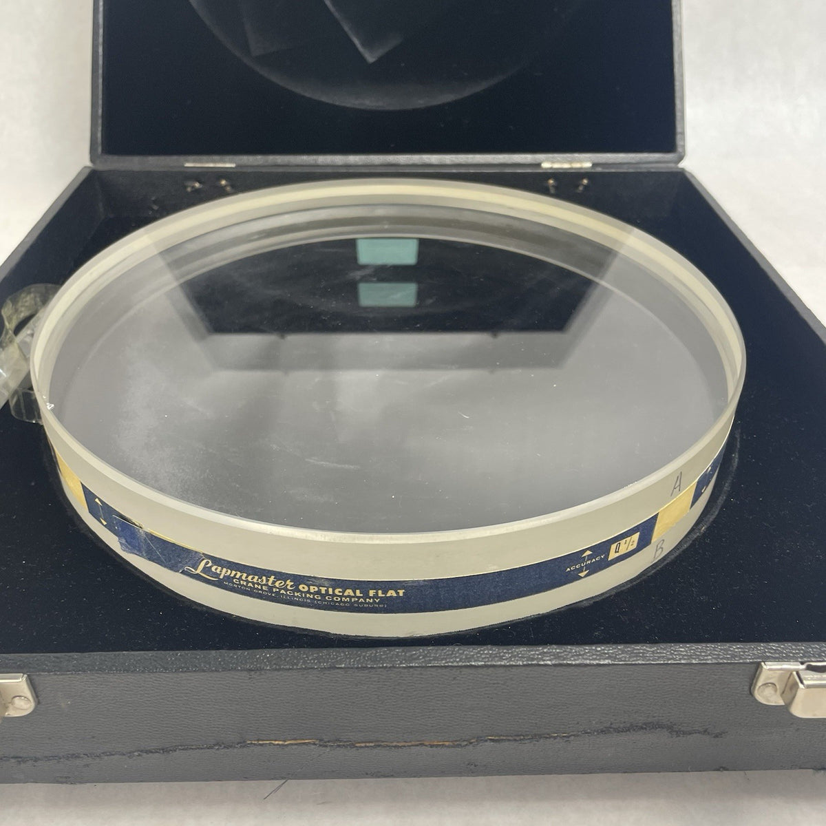 Lapmaster Q 1/2 Optical Flat Unknown Last Calibration2