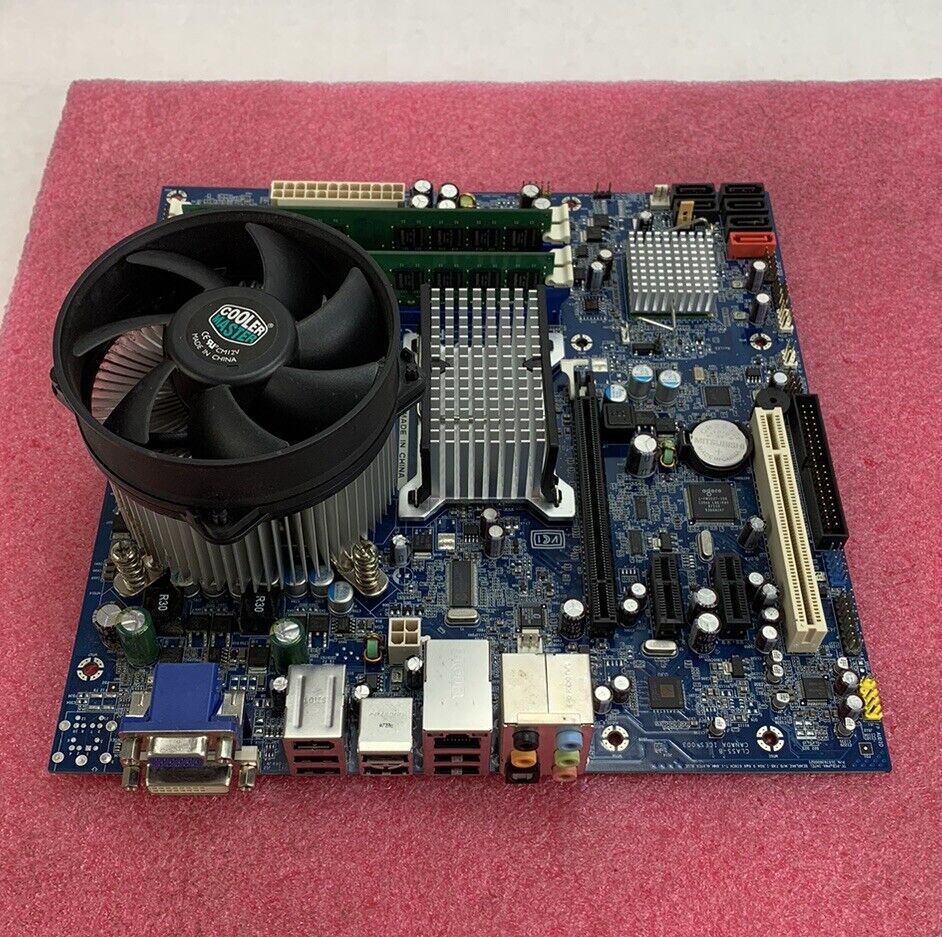 Intel DG33TL Motherboard Intel Pentium Dual E2160 1.8GHz 2GB RAM w/Shield
