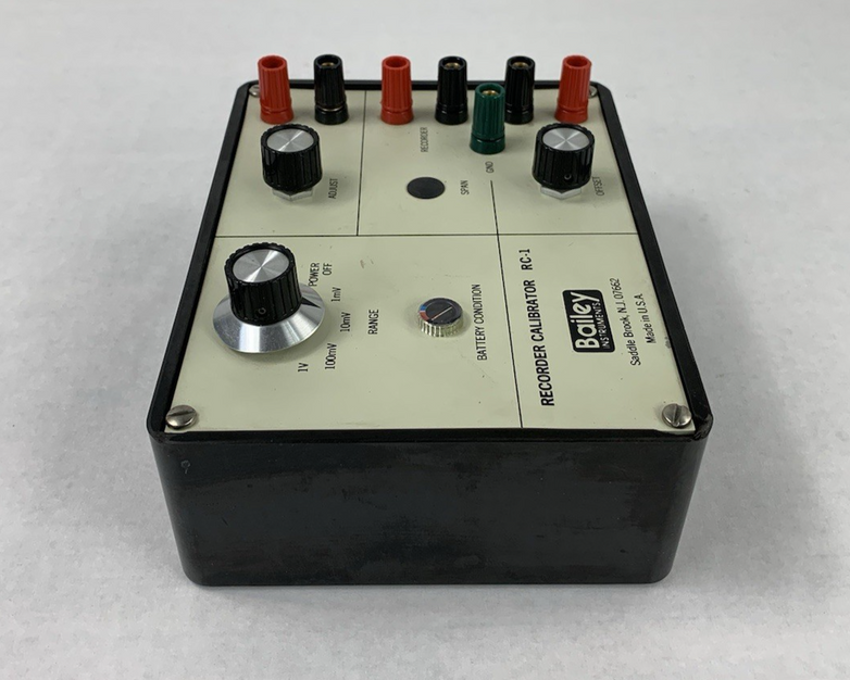Bailey Instruments RC-1M Recorder Calibrator 1mV-1V Bailey RC1M Calibrator
