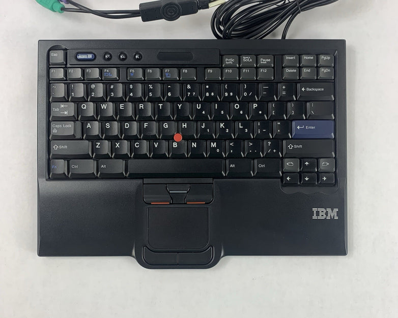 IBM SK-8840 PS/2 Wired Keyboard With TrackPoint US English Tested