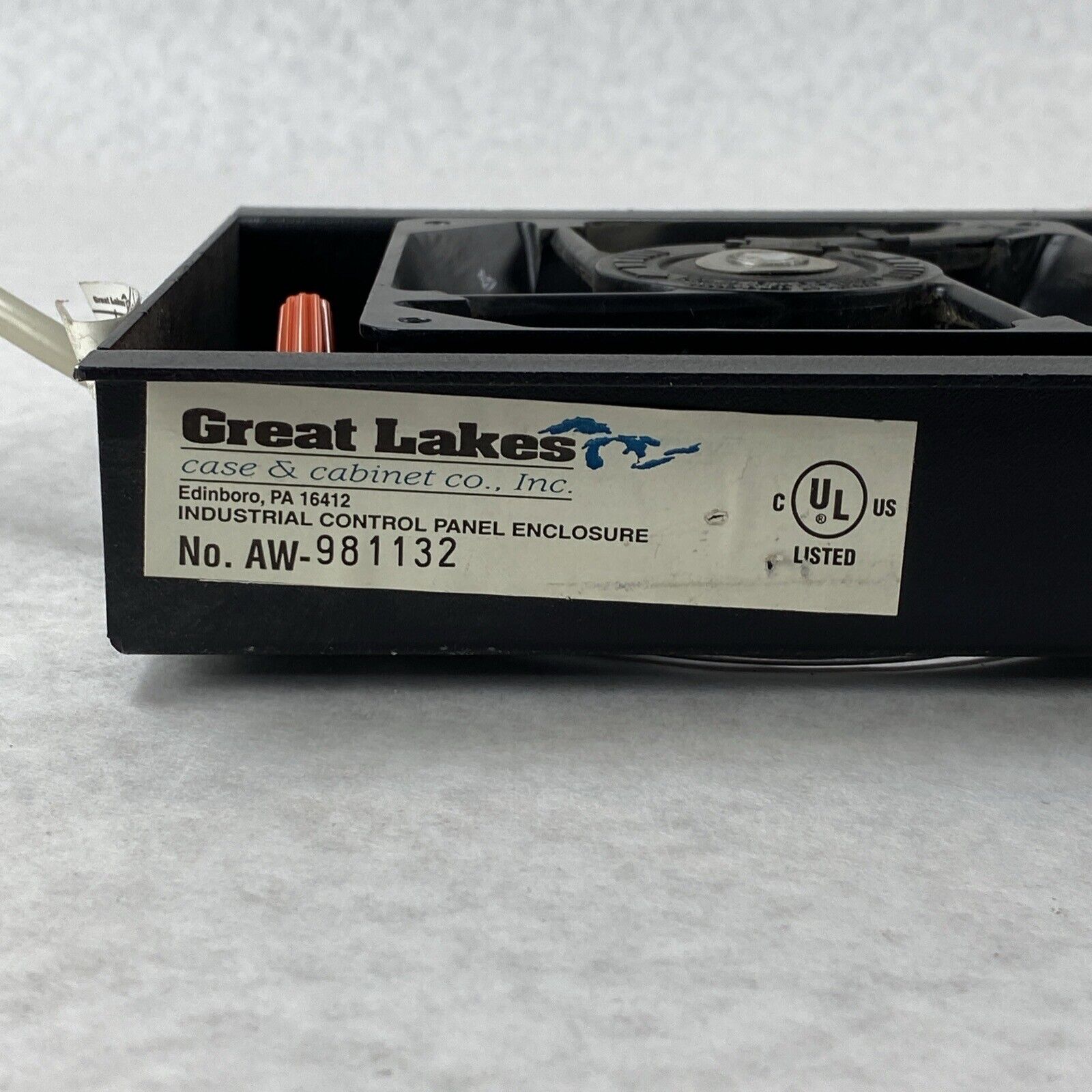 Great Lakes Tinted See-Through Short Server Rack Unit 36"x24"x21"