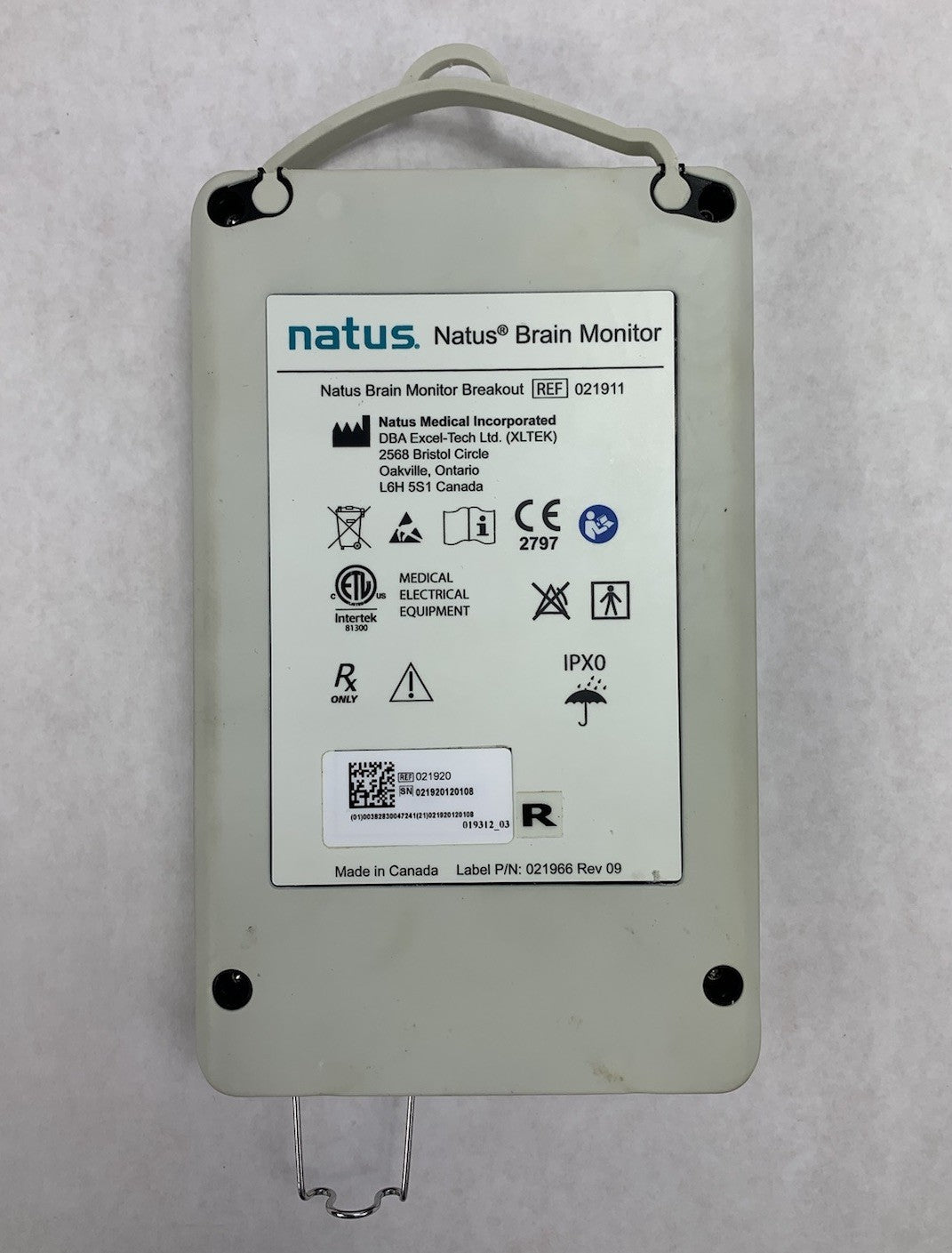 Natus Embla Dx Brain Monitor 021911 Breakout Box