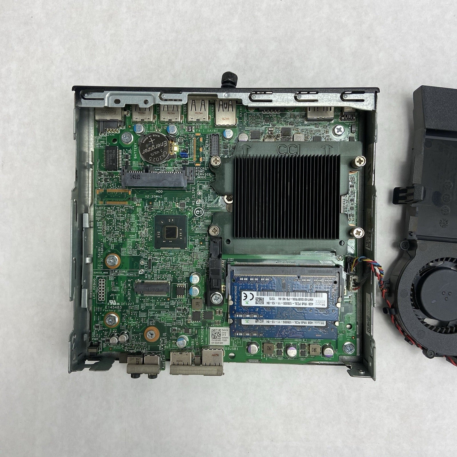Dell Optiplex 3020M Micro Intel Core i3-4150T 3GHz 8GB RAM w/AC No HDD/OS9