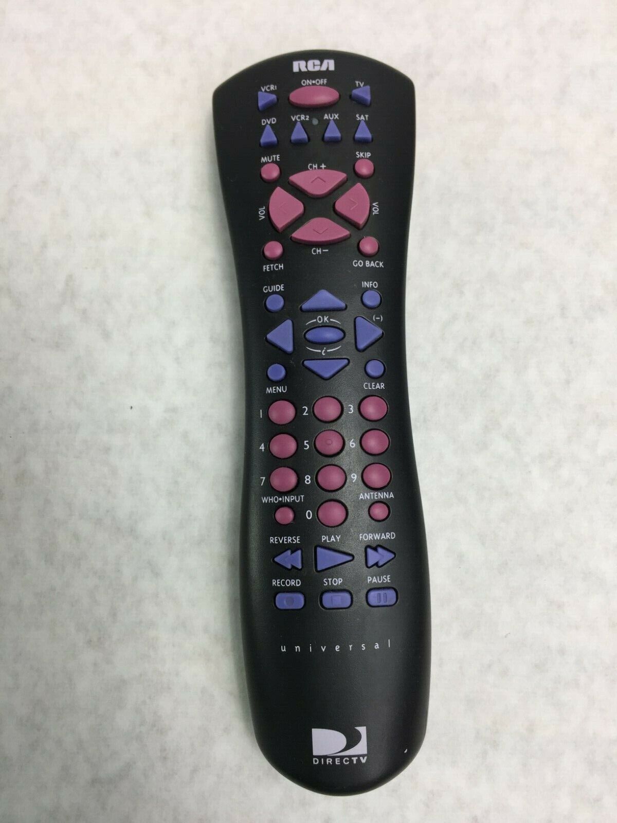 Genuine RCA DIRECTV CRK76SG4 Universal Remote