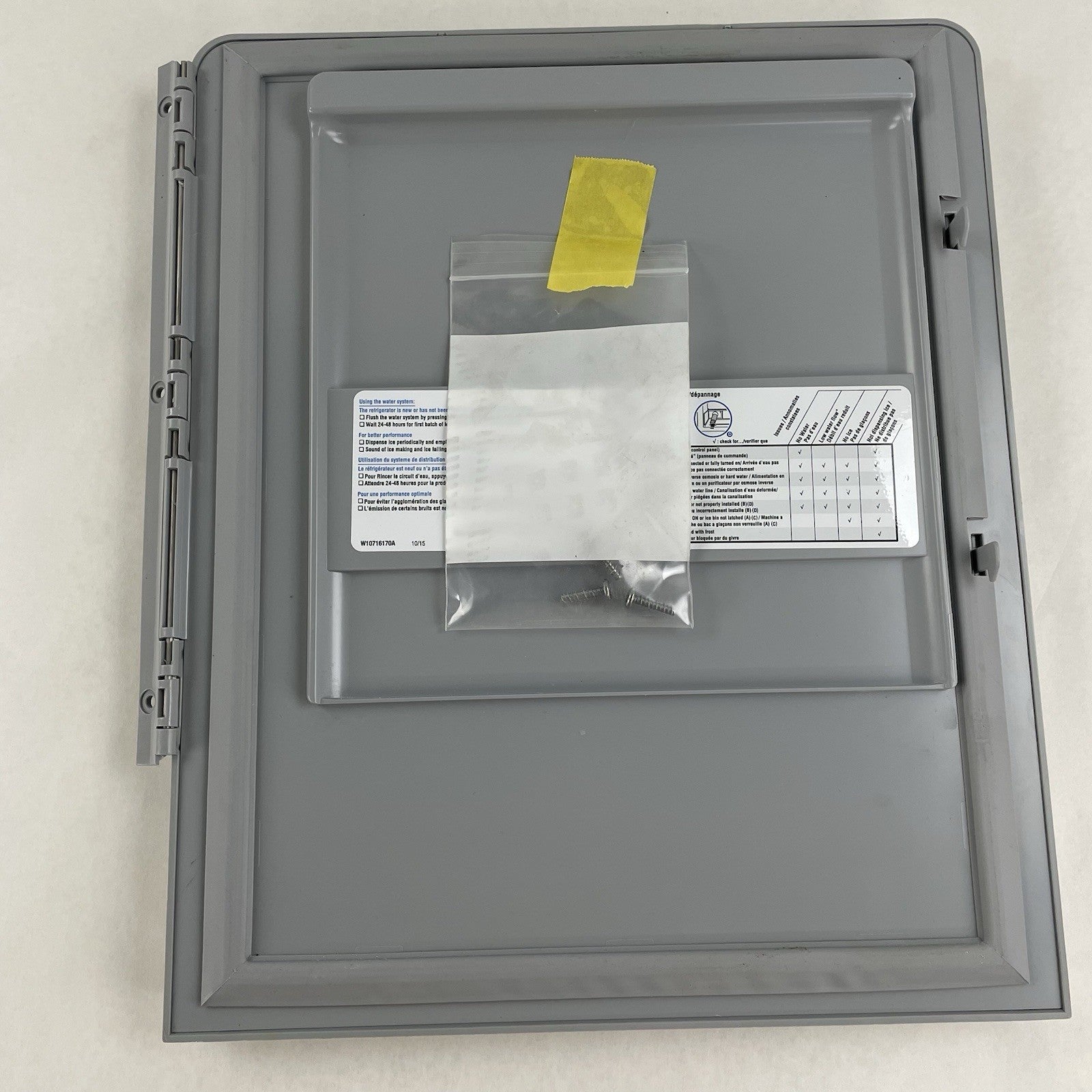 KitchenAid W11594927 Ice Door Assembly for KRFC704FPS04