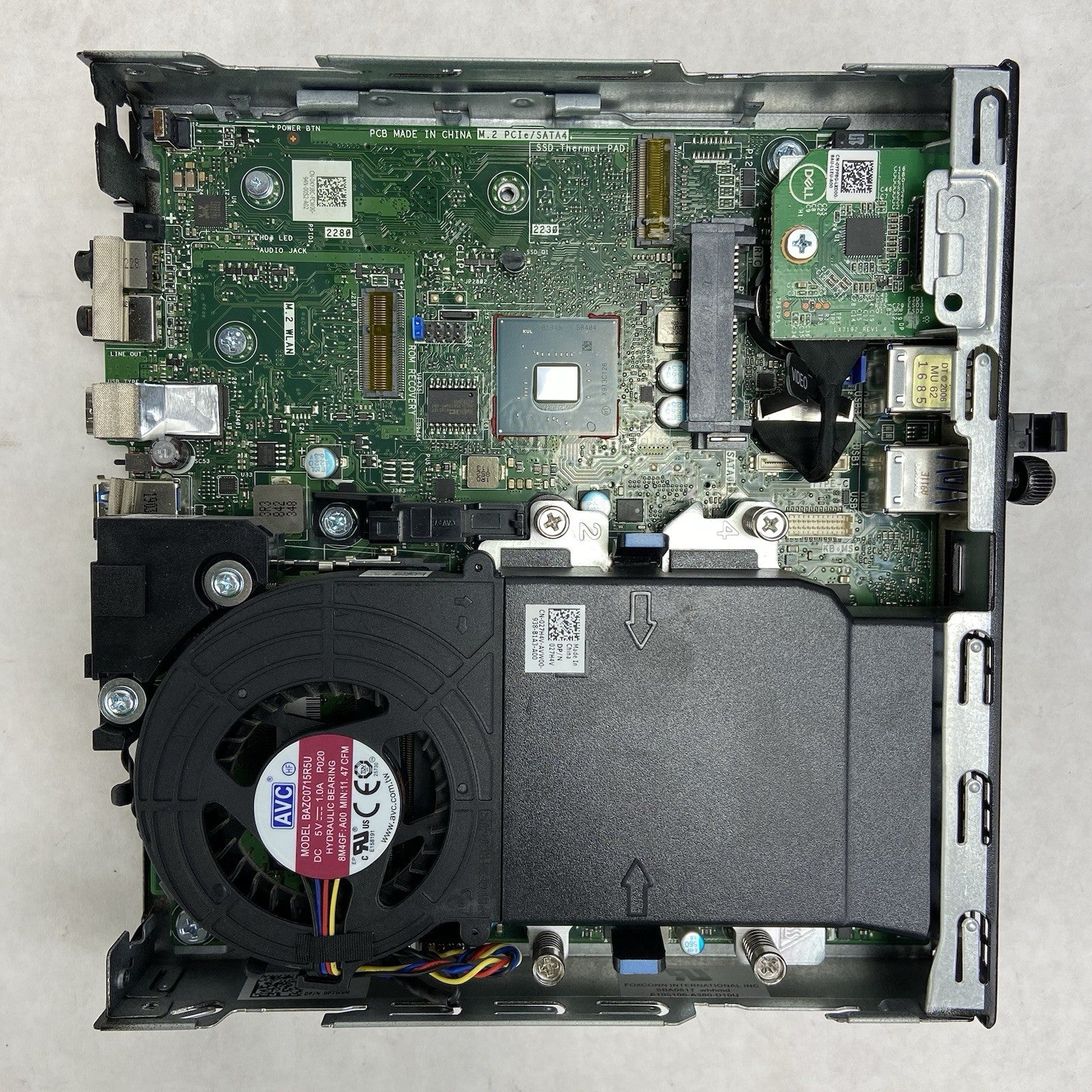 Dell Optiplex 7060 Micro Intel Core i5-8500T 2.1GHz 8GB RAM No AC/HDD/OS8