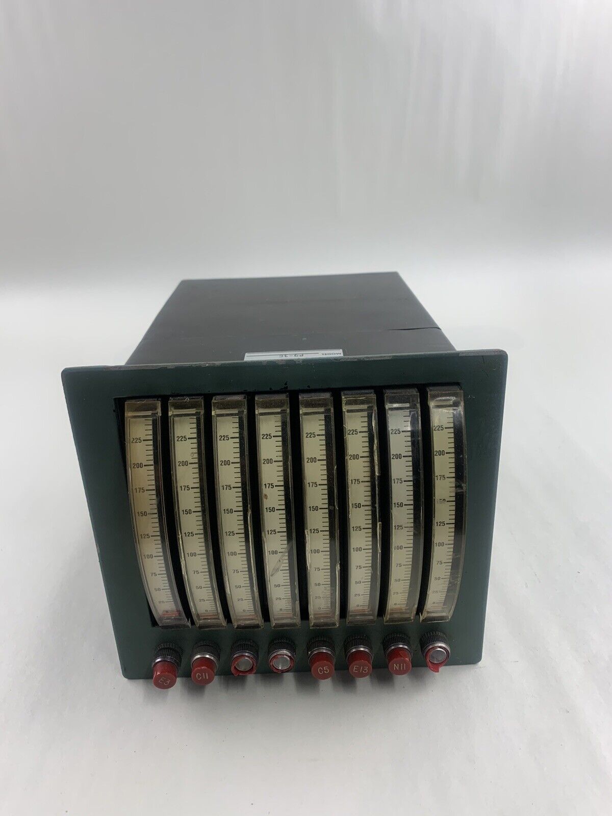 EIL Instrument Division P9-3C Channel Analog Meter