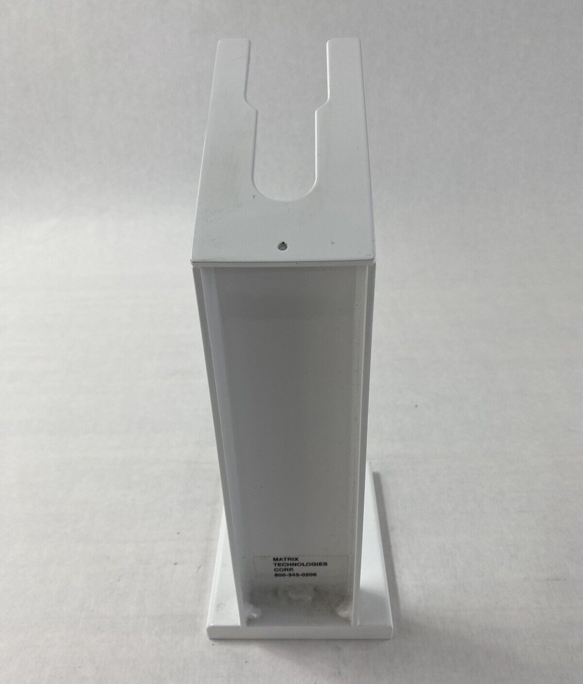 Matrix Technologies Hand Held Metal White Pipette Stand