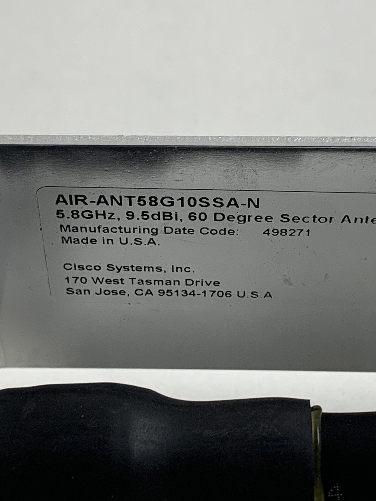 Cisco Aironet AIR-ANT58G10SSA-N 5.8GHz 9.5dBi 60 Degree Sector Antenna4