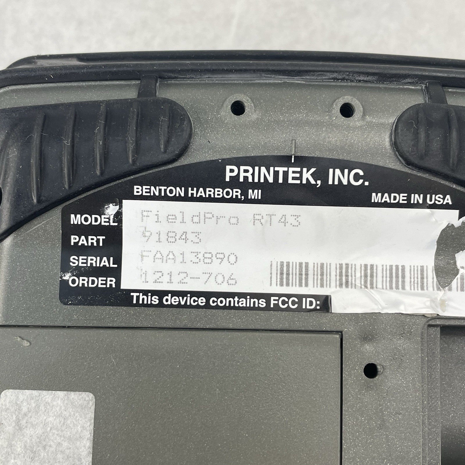 Printek Feildpro RT43 Thermal Printer For Parts14