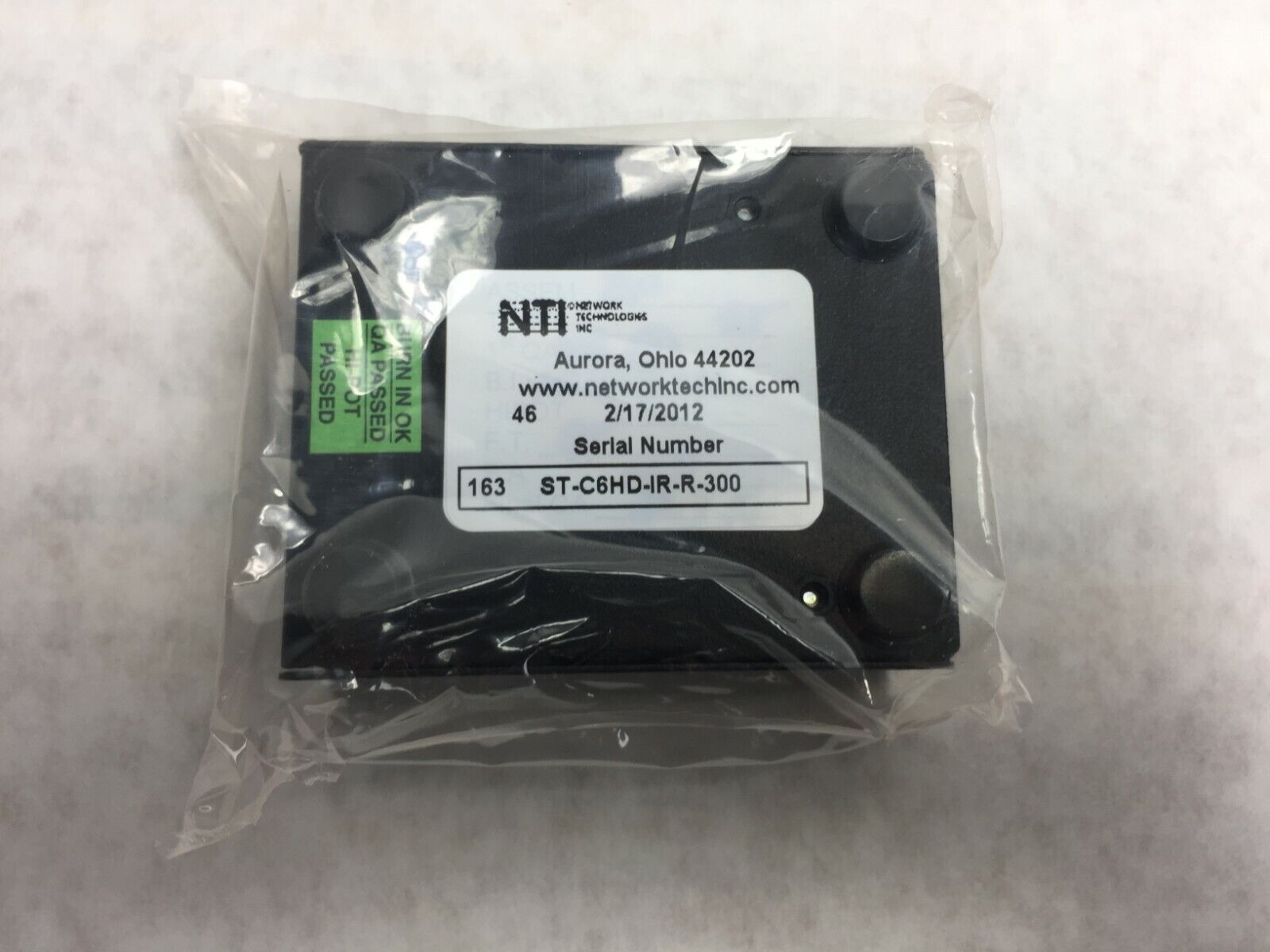 NTI ST-C6HD-IR-R-300 Xtendex Remote Unit