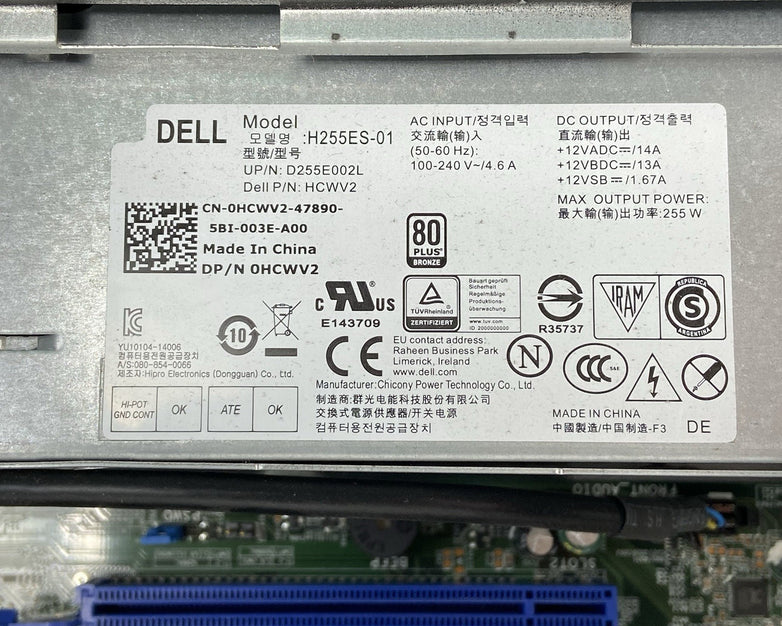 Dell Optiplex 9020 SFF Intel Core i5-4590 3.3GHz 4GB RAM No HDD No OS