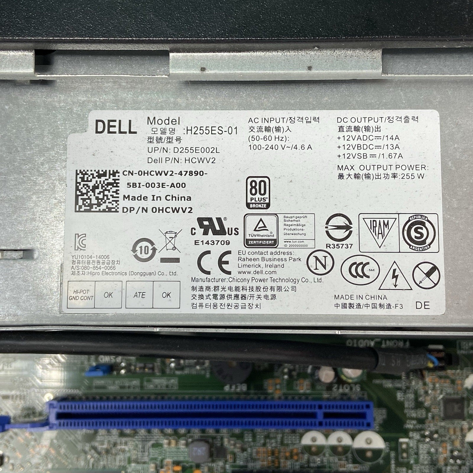Dell Optiplex 9020 SFF Intel Core i5-4590 3.3GHz 4GB RAM No HDD No OS10