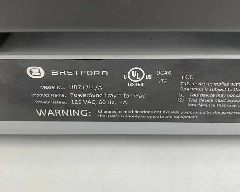 Bretford HB717LL/A PowerSync for Apple iPad Lightning 10-Bay Charging Station