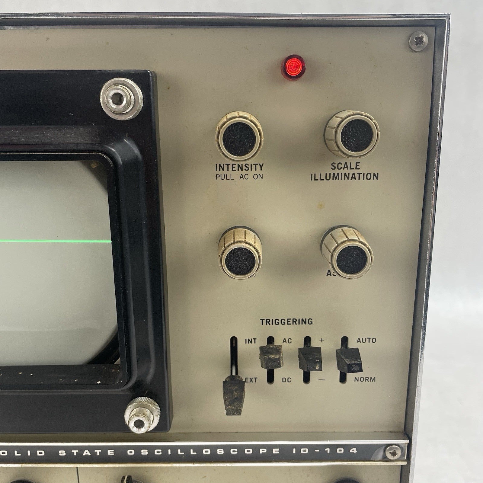 Heath 10-104 Oscilloscope Missing Grid Parts Or Repair2