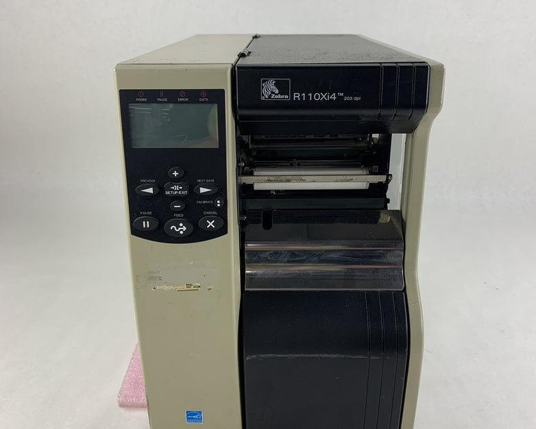 Zebra 110Xi4 203 DPi Thermal Label Printer USB Network Serial Parallel Tested