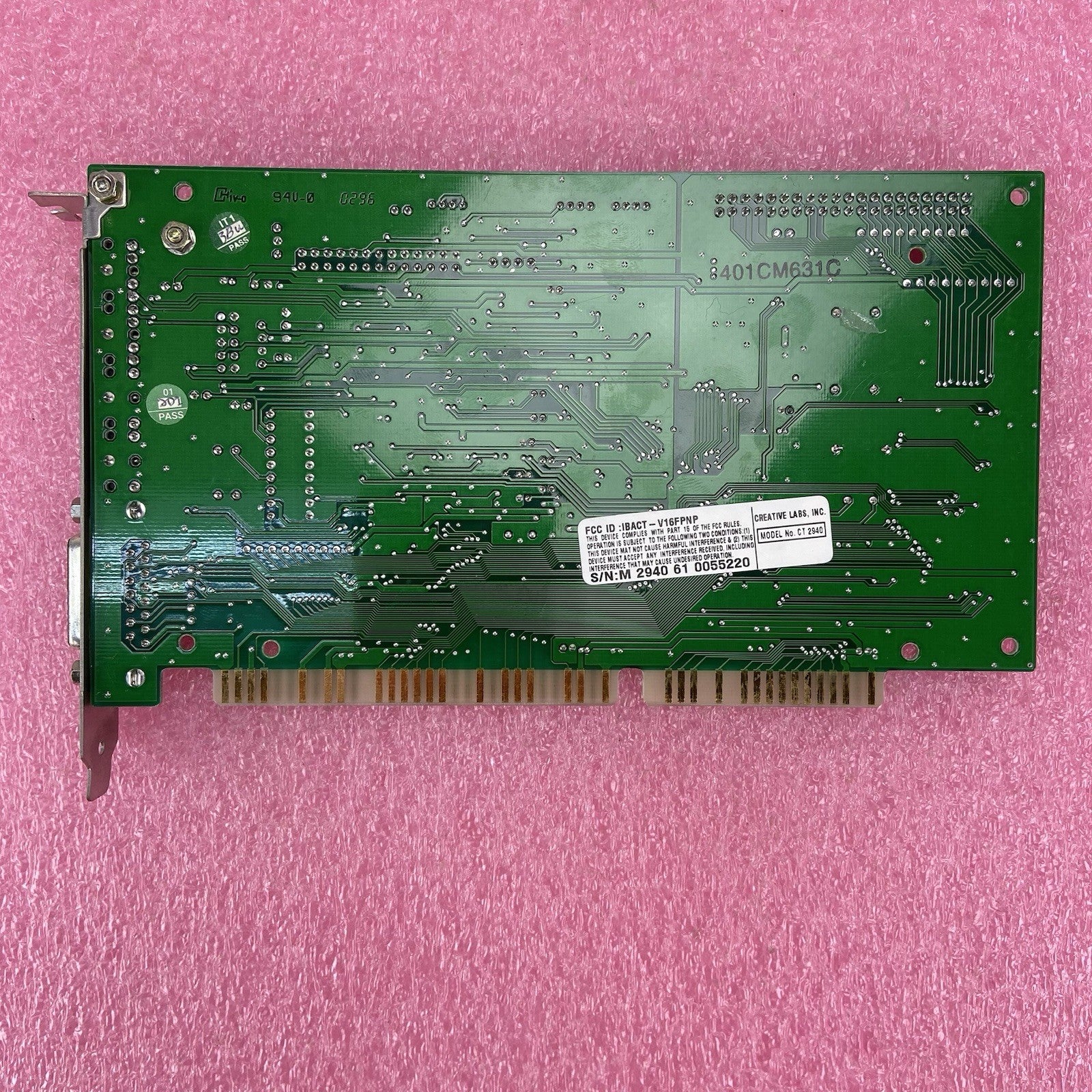 Creative Labs CT2940 Sound Blaster 16 CT2502-SDQ ISA Audio Card8