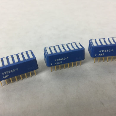 AMP 435640-5 Rocker Switch, Lot of 3, NEW