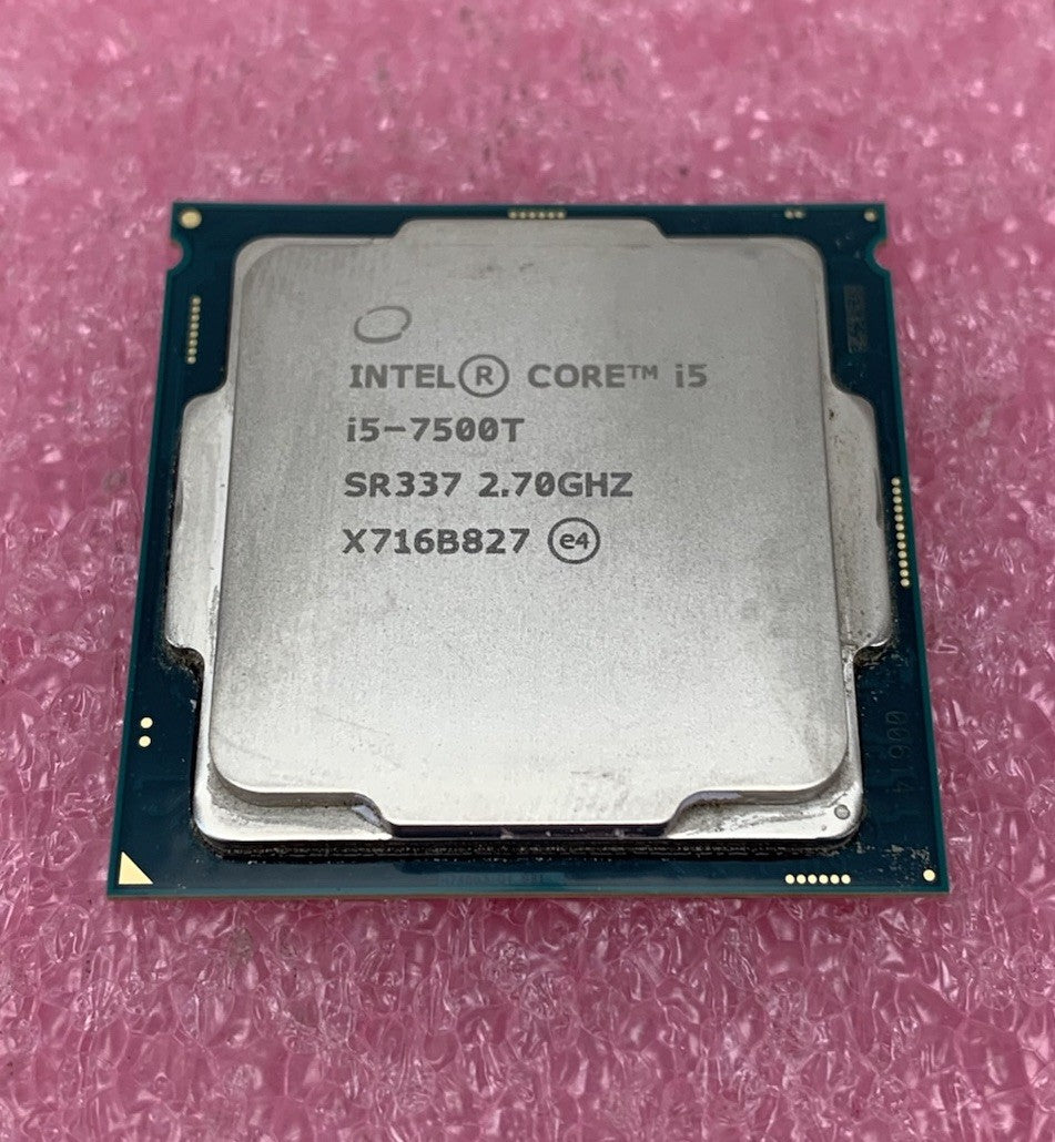 Intel Core i5-7500T SR337 2.70GHz CPU (Lot of 2)1