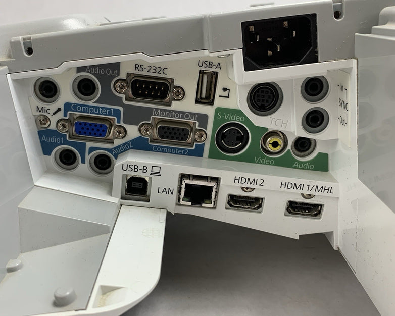 Epson H599A BrightLink 595Wi LCD Lamp Projector 3747 Lamp Hours - No Remote