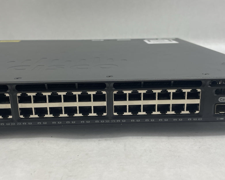 Cisco WS-C3650-48PS-S V02 Tested & Reset 1X PSU