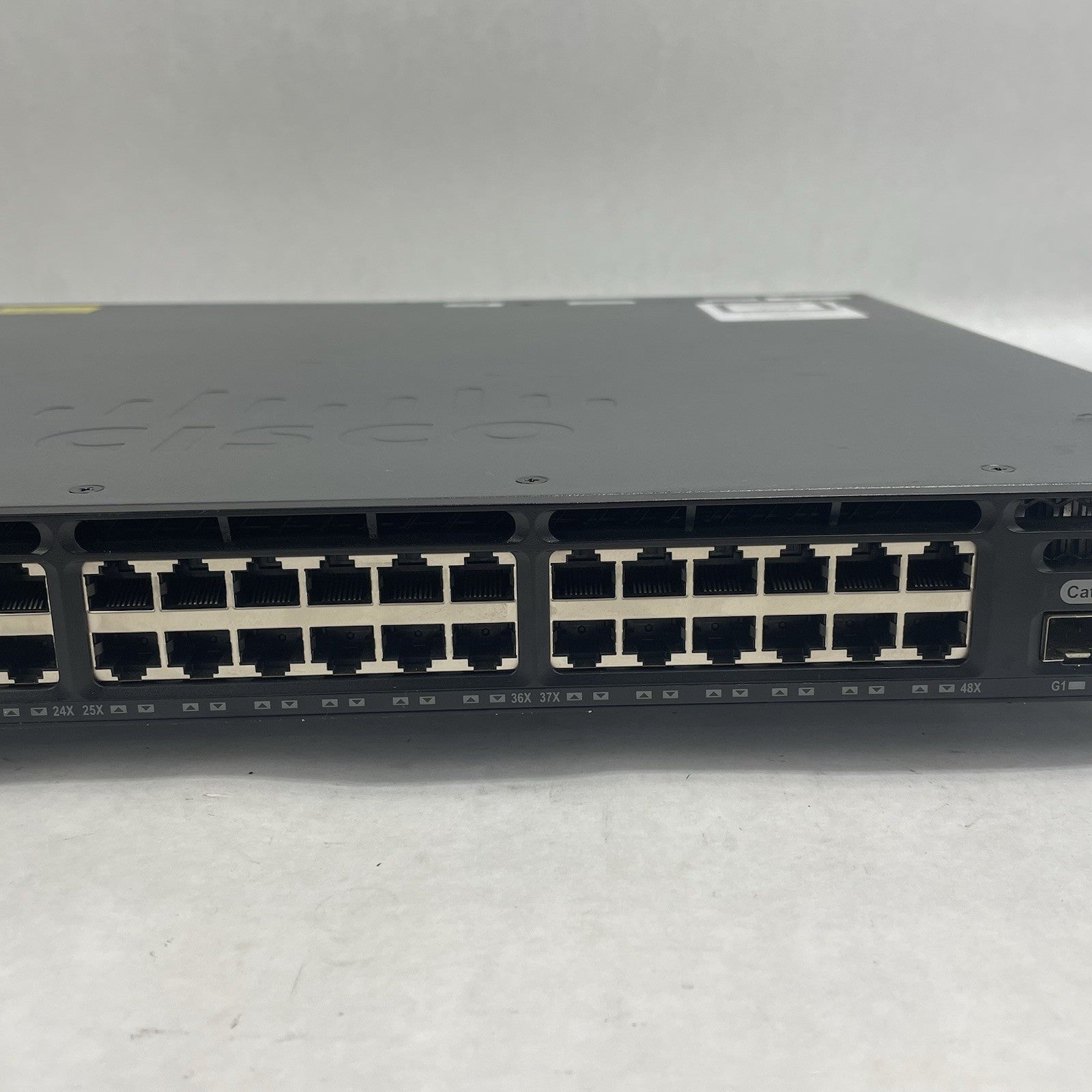 Cisco WS-C3650-48PS-S V02 Tested & Reset 1X PSU3