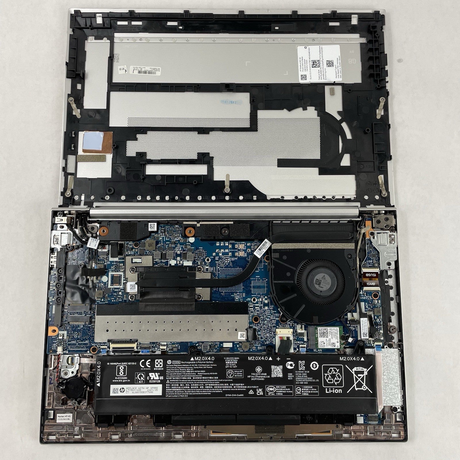 HP EliteBook 850 G8 15.6" i5-1145G7 2.60 GHz 8 GB RAM No SSD/OS/AC16