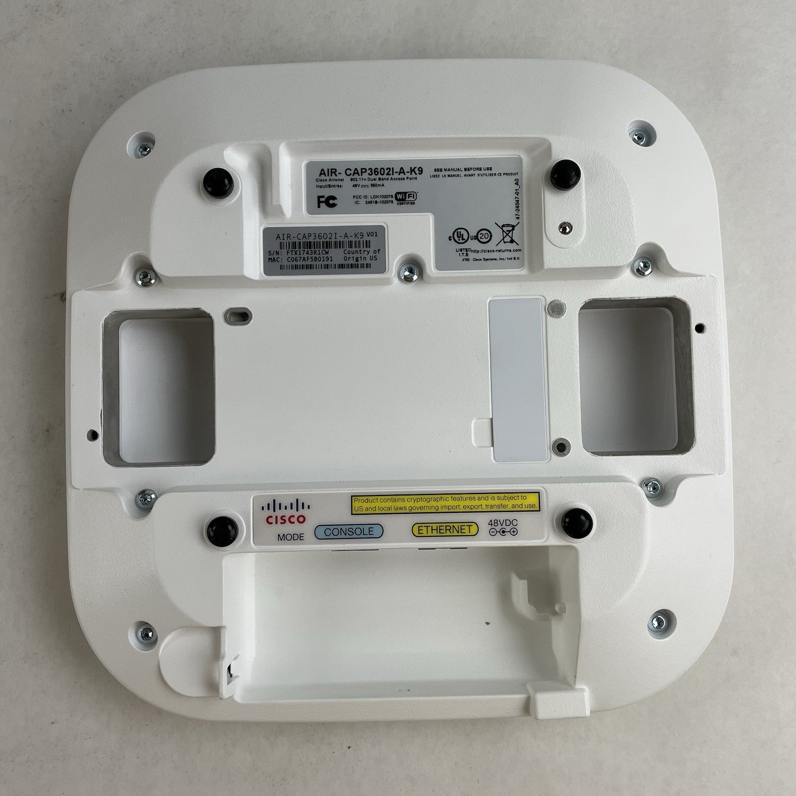 Cisco AIR-CAP3702I-A-K9 Wireless Access Point Lot of 10