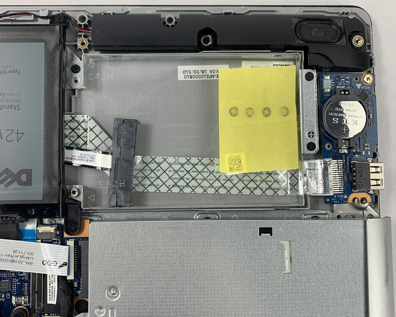 Dell Inspiron P75F Laptop 15.6" i7-8550U 1.8 GHz 12 GB Ram No OS No HDD No AC